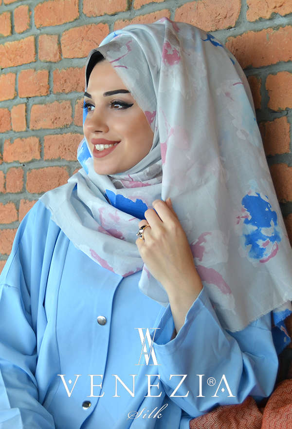 AKEL - AKEL GELİNCİK KOLEKSİYONU COTTON ŞAL 31214-012 (1)