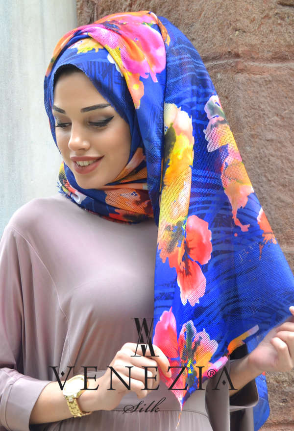 AKEL - AKEL KARNAVAL COTTON ŞAL KOLEKSİYONU 32054-001