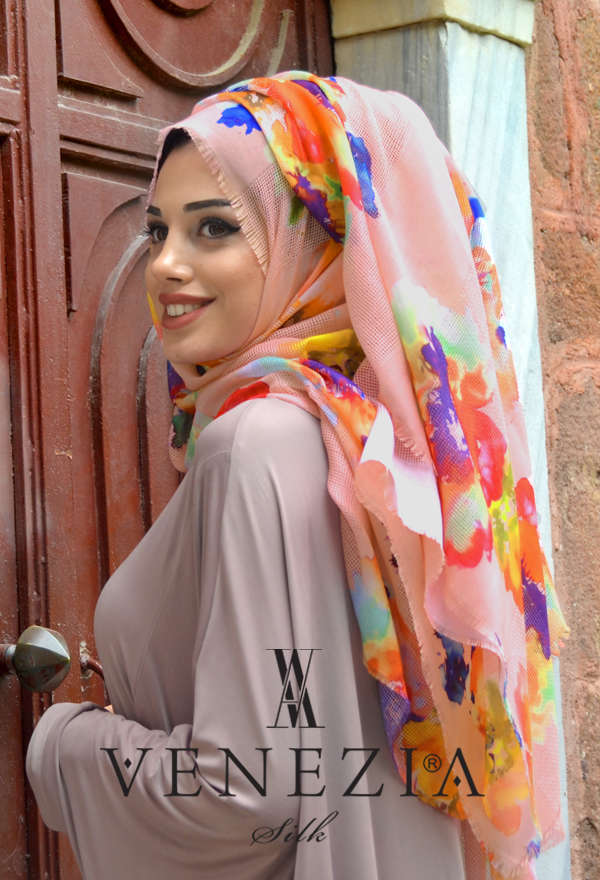 AKEL - AKEL KARNAVAL COTTON ŞAL KOLEKSİYONU 32054-005 (1)