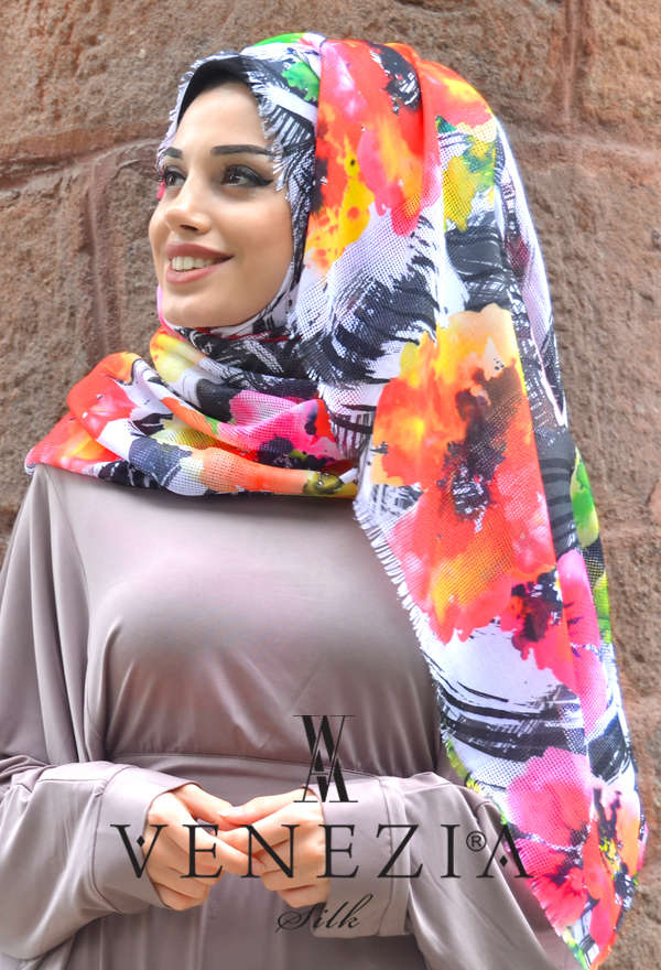 AKEL - AKEL KARNAVAL COTTON ŞAL KOLEKSİYONU 32054-007