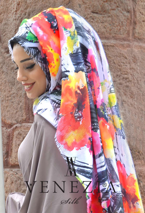AKEL - AKEL KARNAVAL COTTON ŞAL KOLEKSİYONU 32054-007 (1)