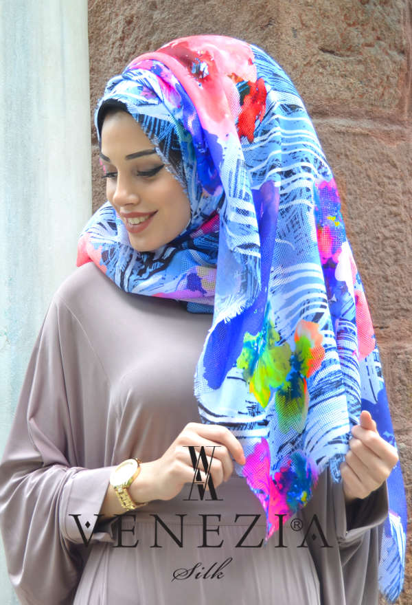 AKEL - AKEL KARNAVAL COTTON ŞAL KOLEKSİYONU 32054-008