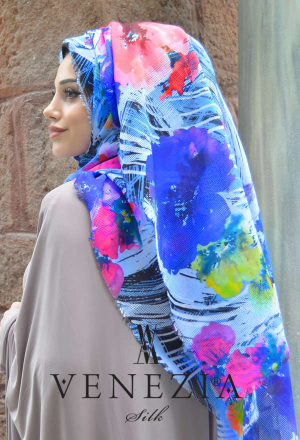 AKEL - AKEL KARNAVAL COTTON ŞAL KOLEKSİYONU 32054-008 (1)