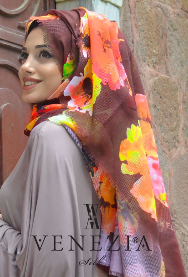AKEL - AKEL KARNAVAL COTTON ŞAL KOLEKSİYONU 32054-010 (1)