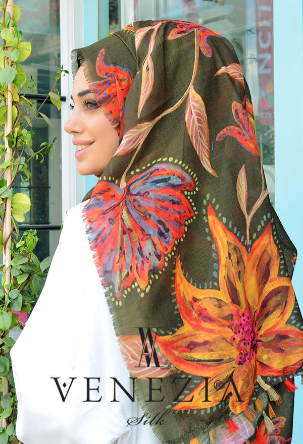 AKEL - AKEL RAPUNZEL KOLEKSİYONU PONPONLU COTTON ŞAL 31367-011 (1)