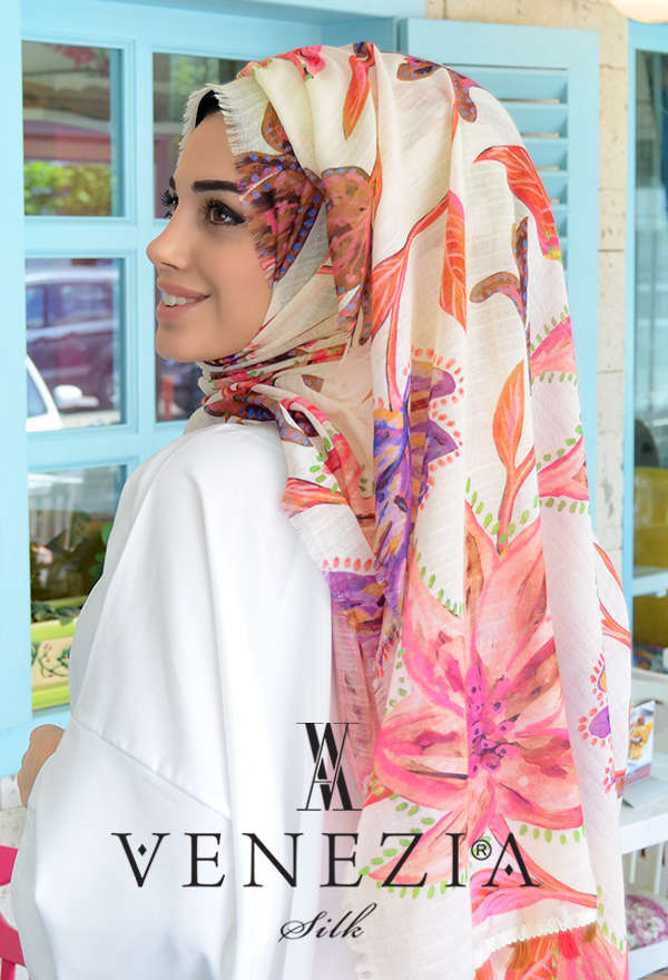 AKEL - AKEL RAPUNZEL KOLEKSİYONU PONPONLU COTTON ŞAL 31367-013 (1)