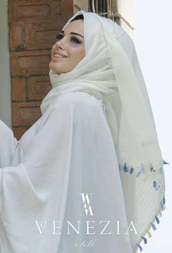AKEL - DÜZ RENK PONPON COTTON ŞAL KOLEKSİYONU 32051-011 (1)