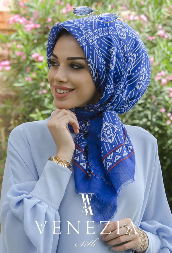 Us. Polo Assn. - U.S POLO ASSN. OTANTİK DESEN COTTON ŞALEŞARP 35210-003