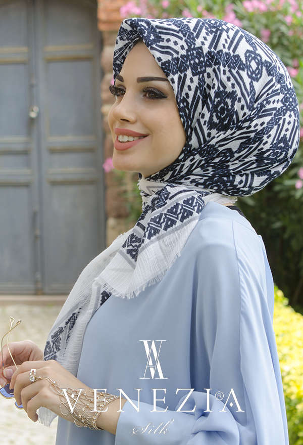 Us. Polo Assn. - U.S POLO ASSN. OTANTİK DESEN COTTON ŞALEŞARP 35210-006