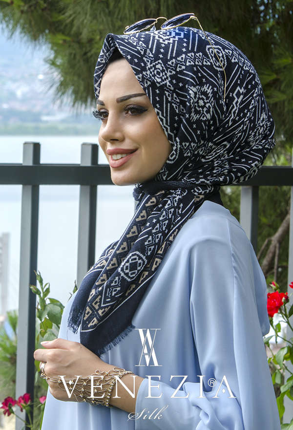 Us. Polo Assn. - U.S POLO ASSN. OTANTİK DESEN COTTON ŞALEŞARP 35210-007