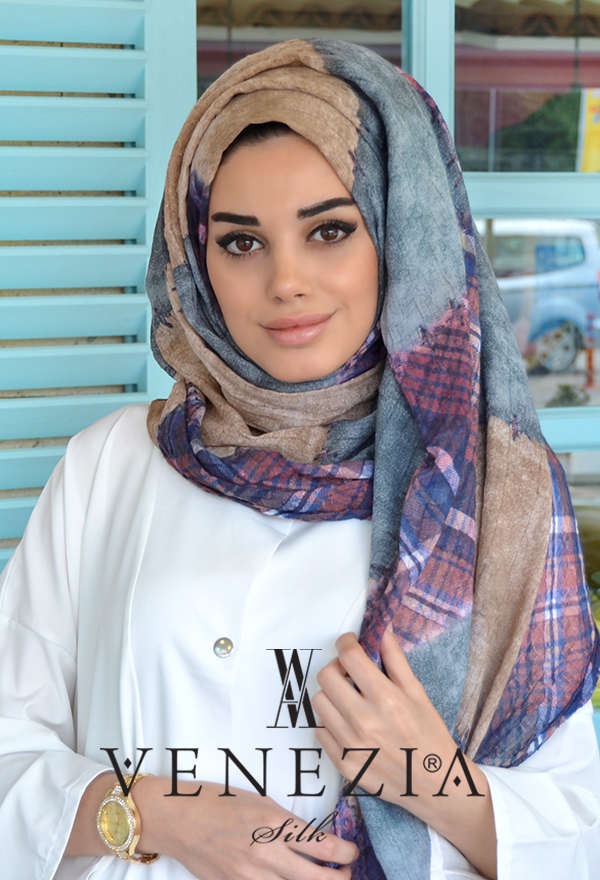 Us. Polo Assn. - U.S POLO ASSN. PATCHWORK ORGANİK COTTON ŞAL 31085-006