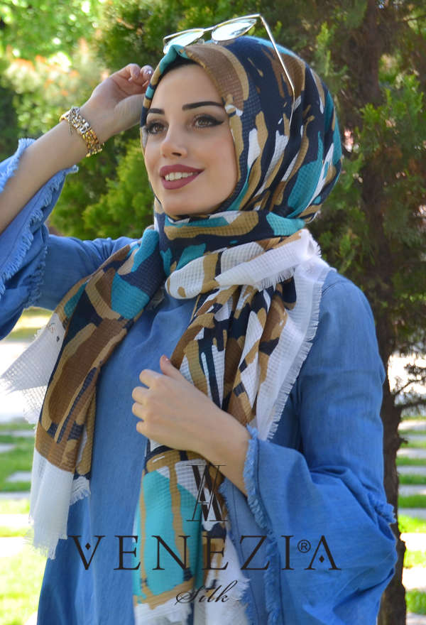 Vanensis - VANENSİS AŞKIN MEVSİMİ COTTON ŞAL KOLEKSİYONU 31118-003