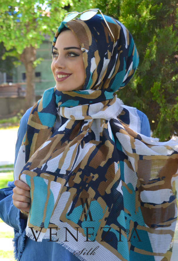 Vanensis - VANENSİS AŞKIN MEVSİMİ COTTON ŞAL KOLEKSİYONU 31118-003 (1)