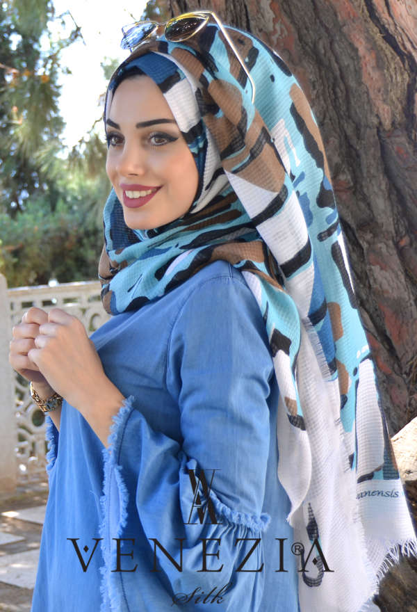 Vanensis - VANENSİS AŞKIN MEVSİMİ COTTON ŞAL KOLEKSİYONU 31118-009 (1)