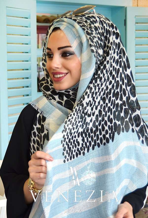 Vanensis - Vanensis Leopar-Zebra Cotton Şal Koleksiyonu 31114-001 (1)