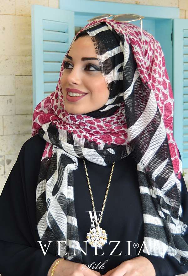 Vanensis - Vanensis Leopar-Zebra Cotton Şal Koleksiyonu 31114-010