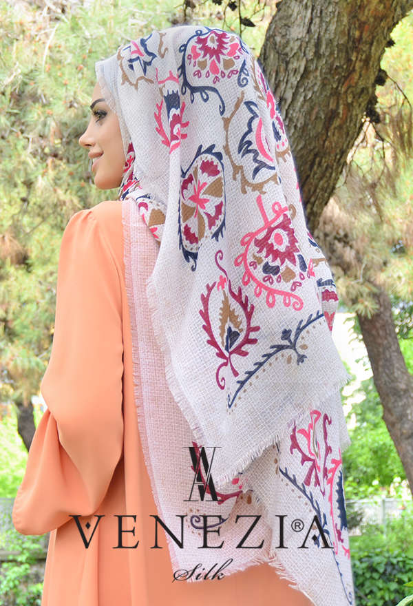 Vanensis - VANENSİS OTANTİK COTTON ŞAL KOLEKSİYONU 31066-003 (1)