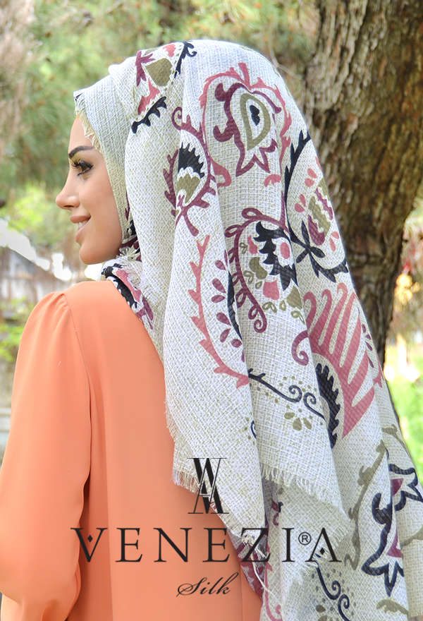 Vanensis - VANENSİS OTANTİK COTTON ŞAL KOLEKSİYONU 31066-008 (1)