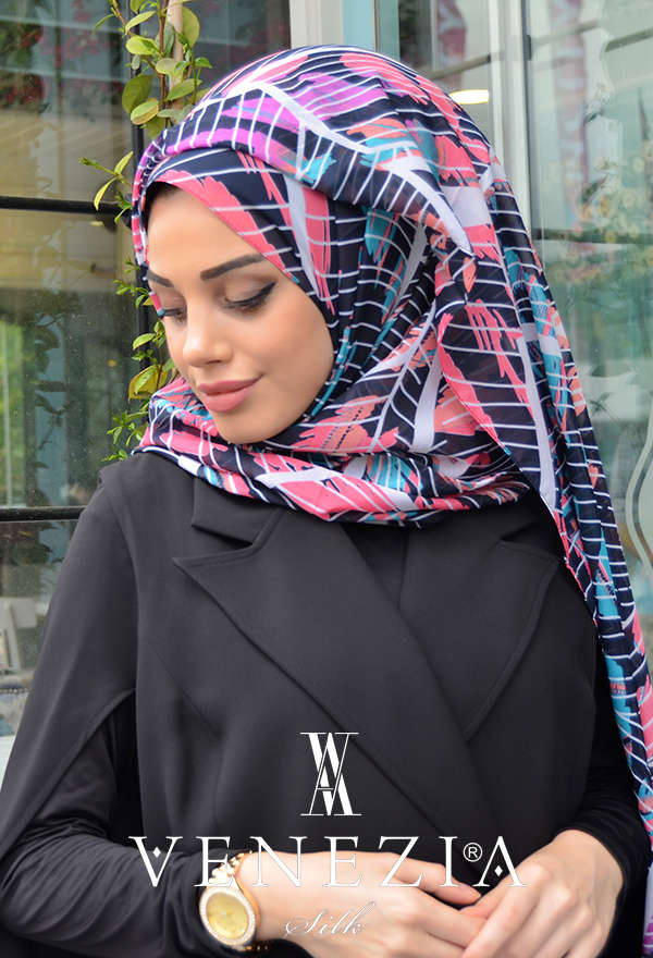 Vanensis - VANENSİS YAKAMOZ KOLEKSİYONU ŞİFON ŞAL 31321-001