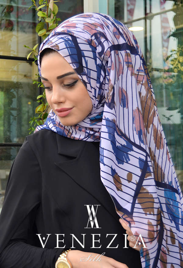 Vanensis - VANENSİS YAKAMOZ KOLEKSİYONU ŞİFON ŞAL 31321-002 (1)