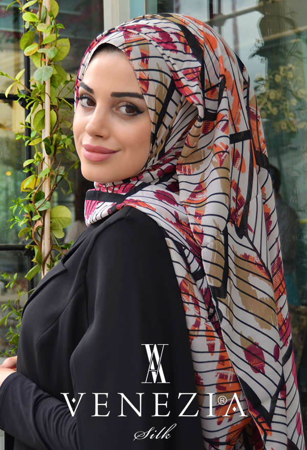 Vanensis - VANENSİS YAKAMOZ KOLEKSİYONU ŞİFON ŞAL 31321-007