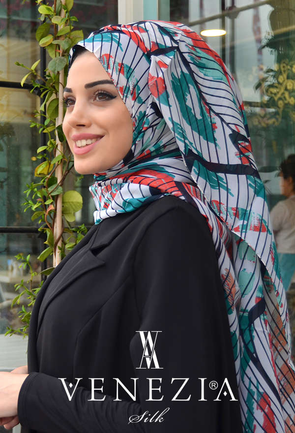 Vanensis - VANENSİS YAKAMOZ KOLEKSİYONU ŞİFON ŞAL 31321-010