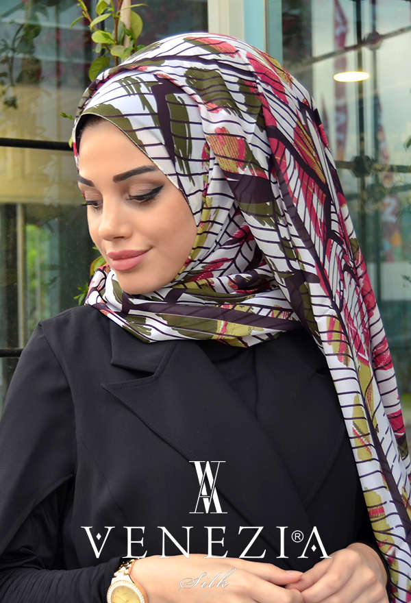 Vanensis - VANENSİS YAKAMOZ KOLEKSİYONU ŞİFON ŞAL 31321-016