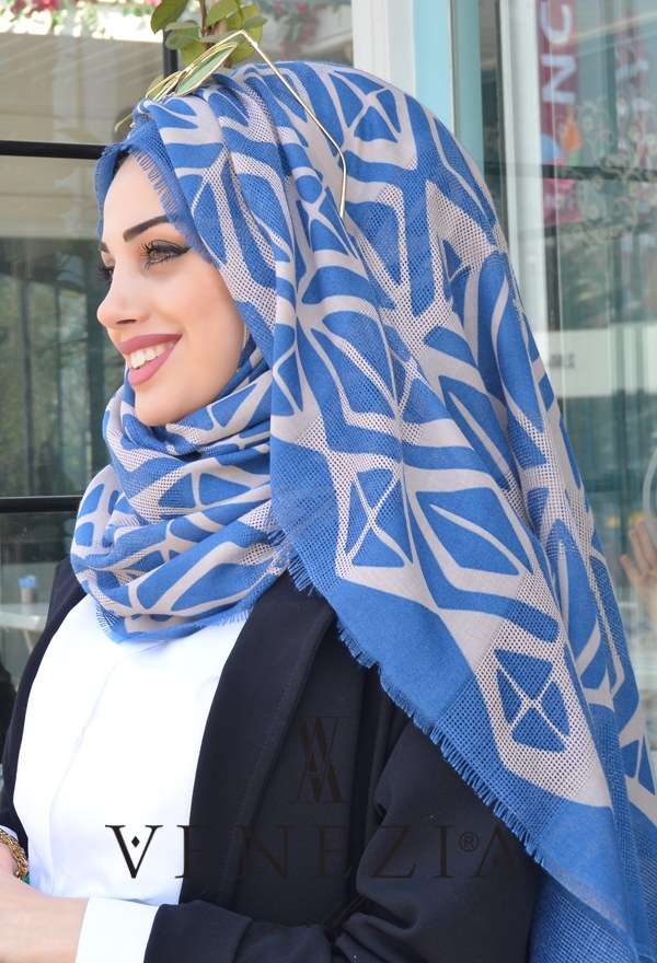 Vanensis - VANENSİS YILDIZ SERİSİ FİLELİ COTTON ŞAL 31115-007