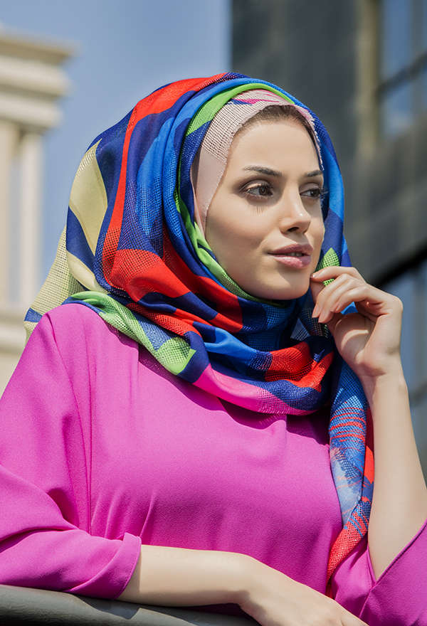 VENEZİA SİLK - VENEZİA ANNELİ KIZLI %100 COTTON ŞAL 213174-005