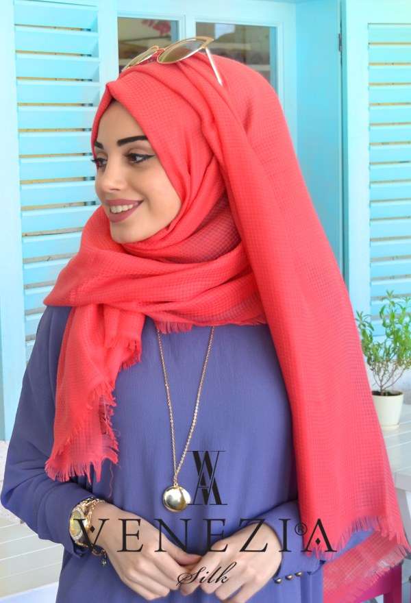 Vanensis - VENEZİA FRESH PİTİ KARELİ COTTON ŞAL 31112-001