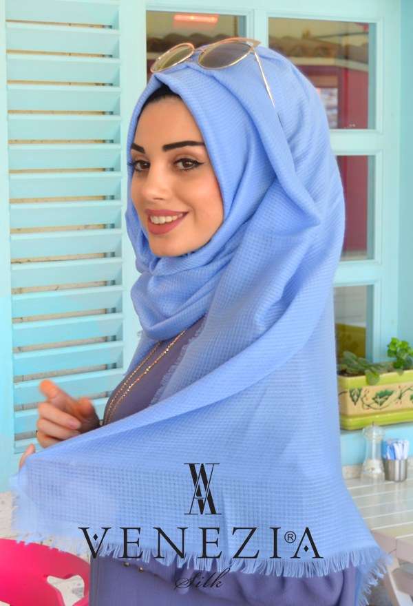 Vanensis - VENEZİA FRESH PİTİ KARELİ COTTON ŞAL 31112-005