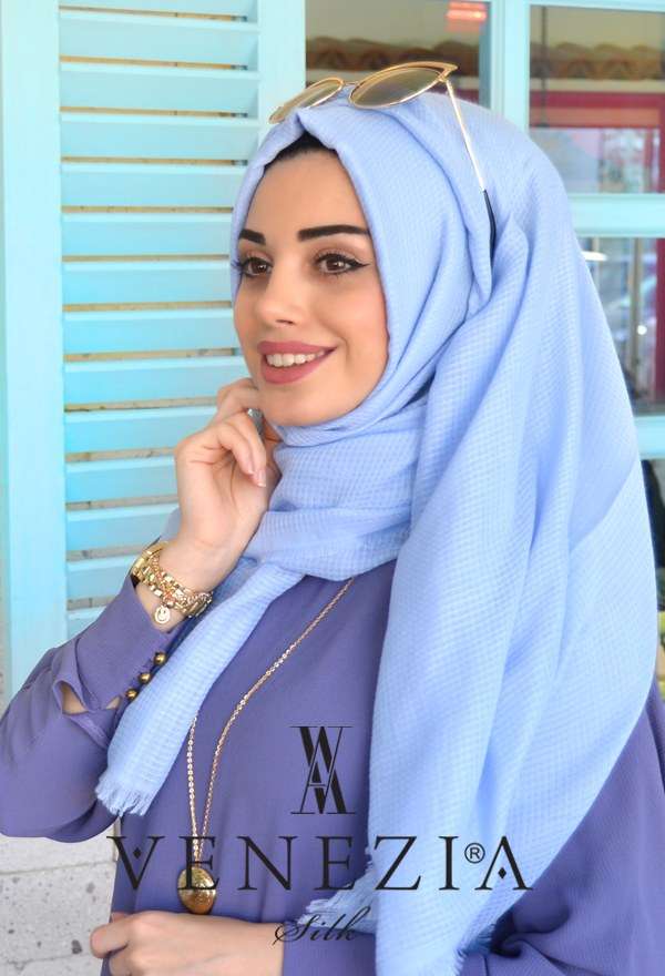 Vanensis - VENEZİA FRESH PİTİ KARELİ COTTON ŞAL 31112-019