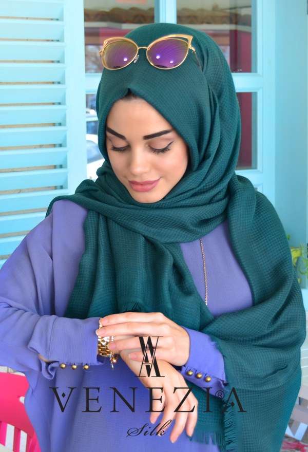 Vanensis - VENEZİA FRESH PİTİ KARELİ COTTON ŞAL 31112-024