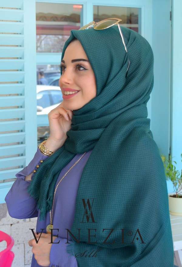 Vanensis - VENEZİA FRESH PİTİ KARELİ COTTON ŞAL 31112-024 (1)