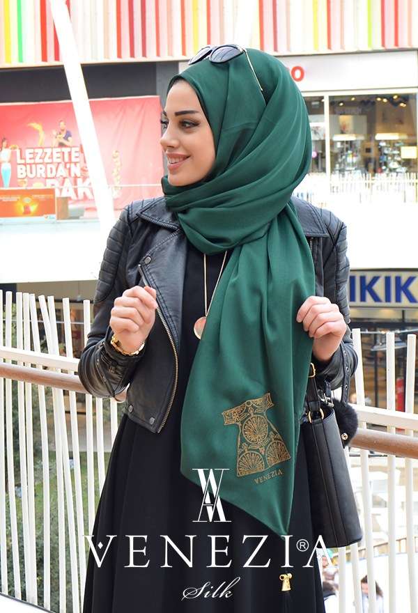 VENEZİA SİLK - Venezia Kösem Sultan Koleksiyonu İpek Şal 413129-030