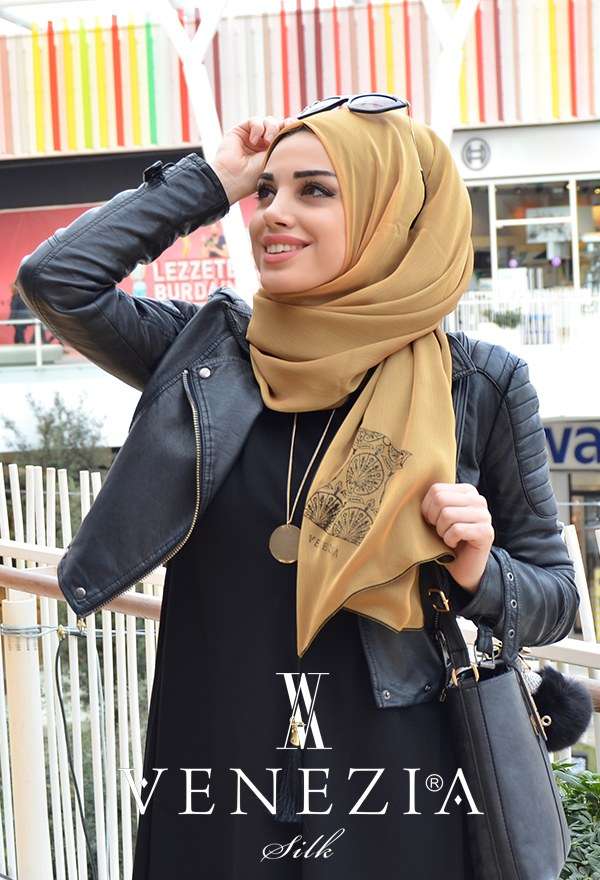 VENEZİA SİLK - Venezia Kösem Sultan Koleksiyonu İpek Şal 413130-005 (1)