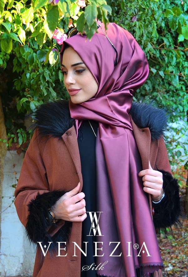 VENEZİA SİLK - VENEZİA SİLK TAFTA ŞAL 413133-032 (1)