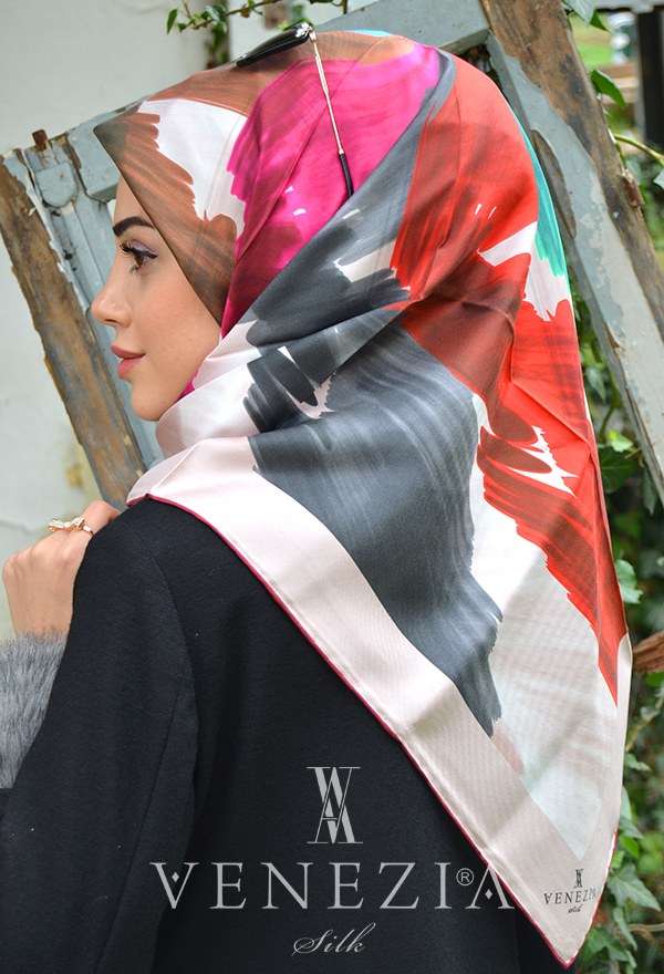 Armine - Twill İpek Eşarp 1610-4 Armine (1)