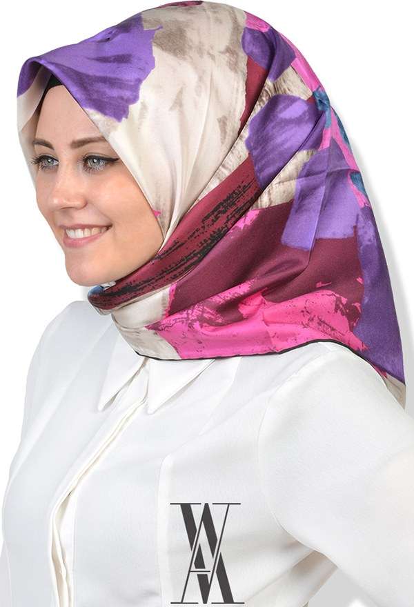 Armine - İpek Eşarp 6654-2 Armine (1)