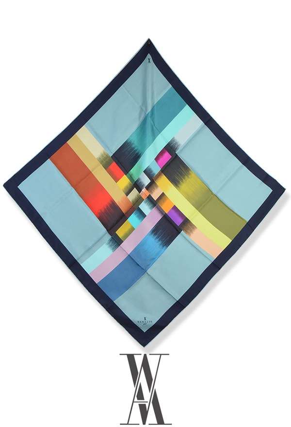 VENEZİA SİLK - Venezia Twill İpek Eşarp 213153-012 (1)