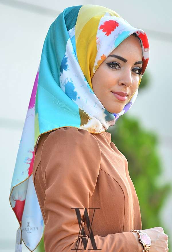 Armine - Twill İpek Eşarp 2098-3 Armine (1)