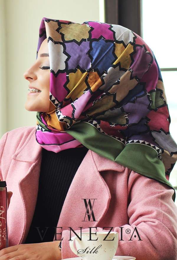 VENEZİA SİLK - Venezia Twill İpek Eşarp 213167-006