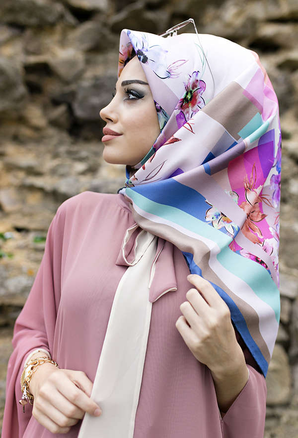 VENEZİA SİLK - Venezia Twill İpek Eşarp 213175-001
