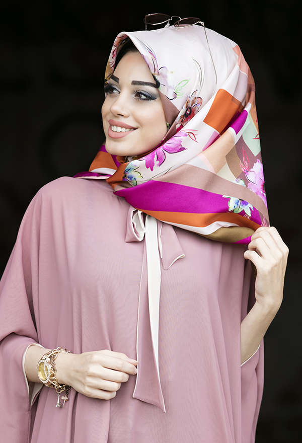 VENEZİA SİLK - Venezia Twill İpek Eşarp 213175-005 (1)