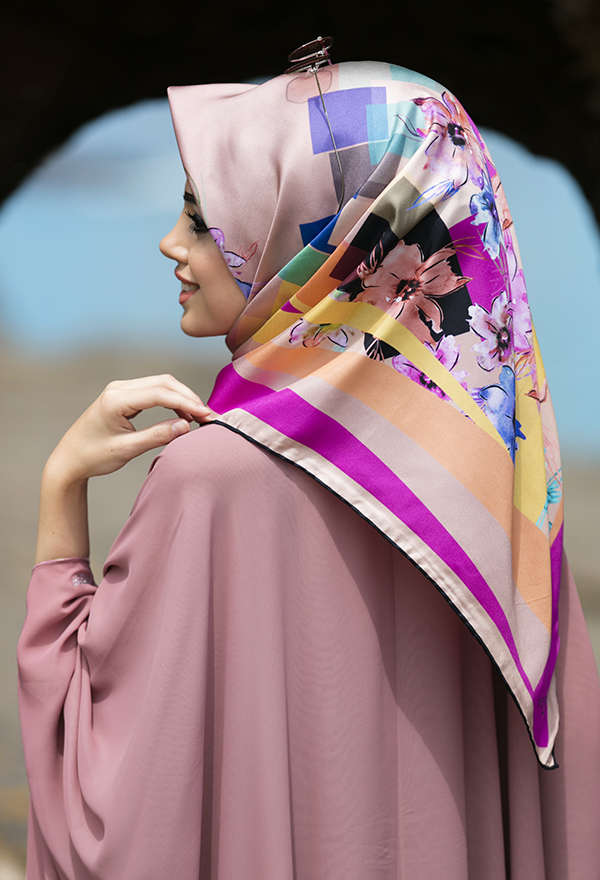 VENEZİA SİLK - Venezia Twill İpek Eşarp 213175-011