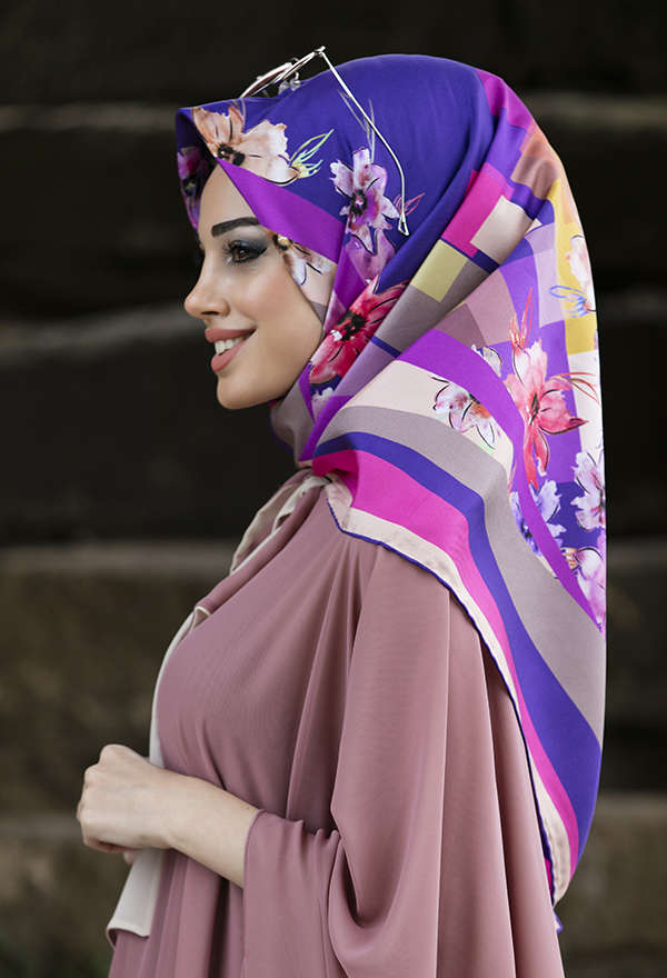 VENEZİA SİLK - Venezia Twill İpek Eşarp 213175-013