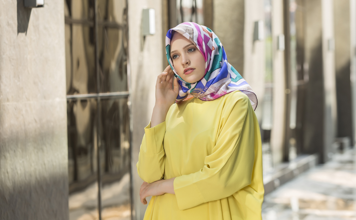 Cotton Şal İle Etkili Tesettür Giyim Tarzları 